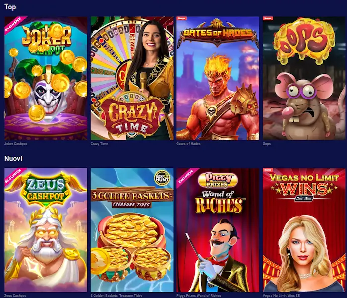 Frumzi Casino Italy Giochi